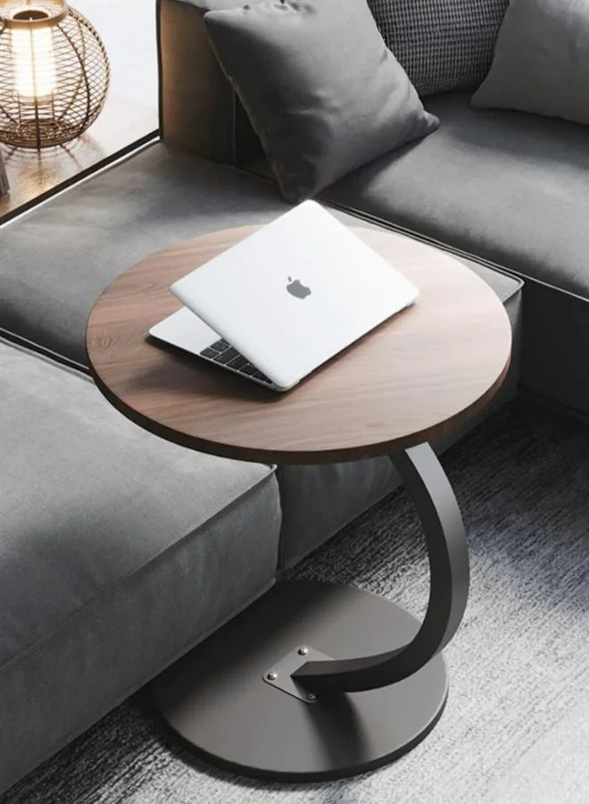 كازا كيسيرا طاولة جانبية محمولة بجانب السرير بإطار معدني